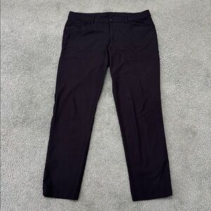 Lululemon Black ABC Stretch Athletic Pants Men's Sz 38